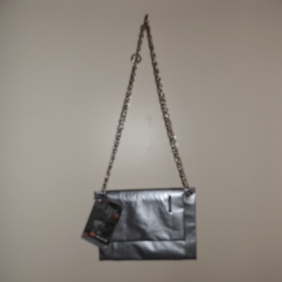 Handbags - Silver Duct Tape Clutch Purse NWT